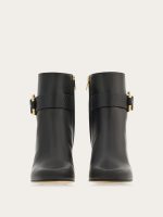 Ferragamo Gancini ornament mid heel ankle boot - Image 6